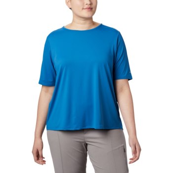 Dámské Tričko Columbia Chill River Short Sleeve Plus Size Blankyt PMZDFY062